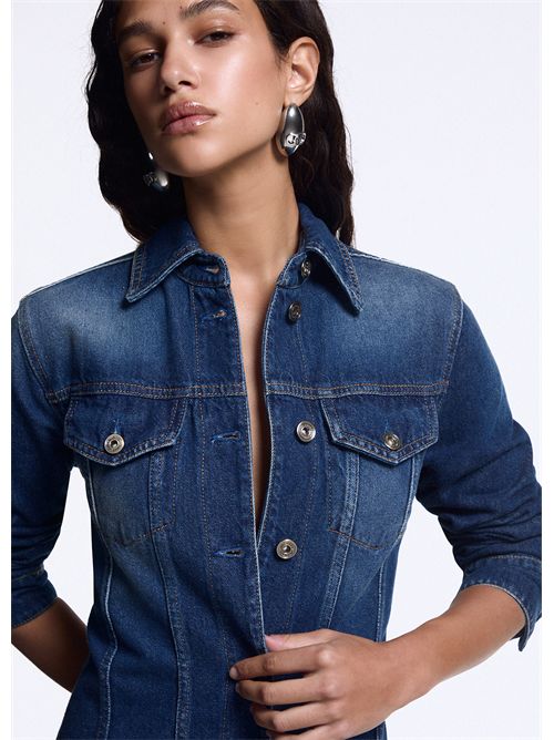 Abito corto in denim LIU JO | UF6504D0398/79158